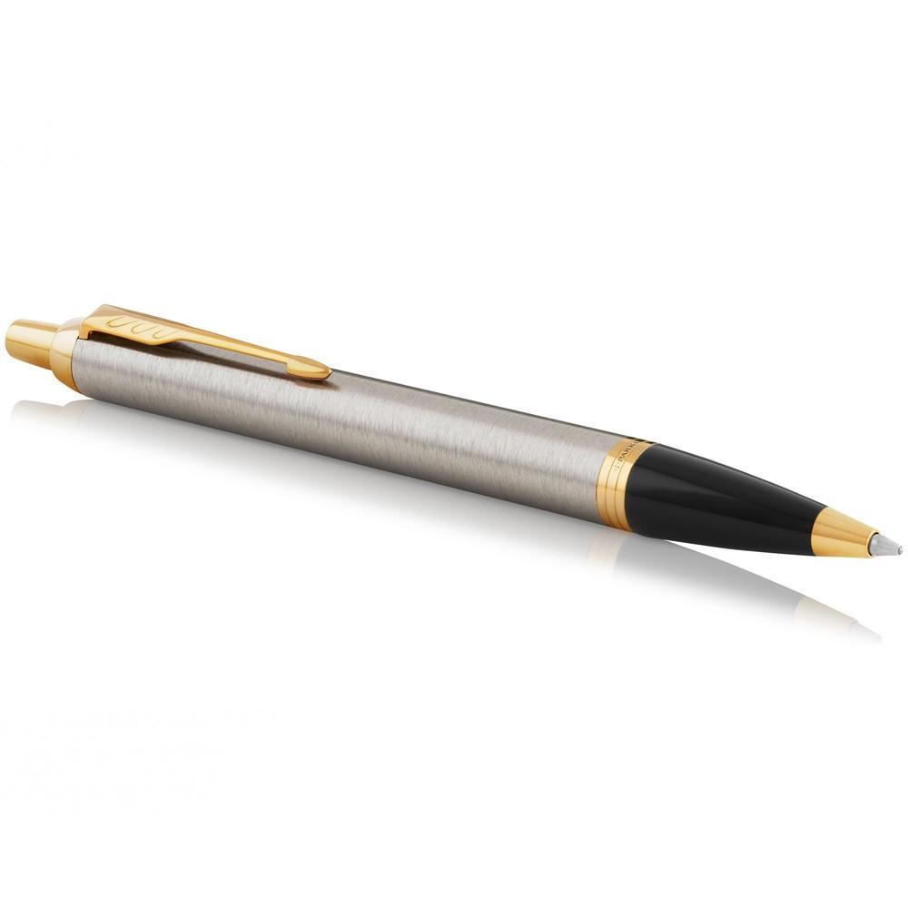 Ручка шариковая Parker IM Brushed Metal GT BP с Вашим логотипом Ручка шариковая Parker IM Brushed Metal GT BP с Вашим логотипом Фото 2